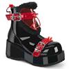 DemoniaCult - CUBBY57 Bottes de plateforme - Noir Product image